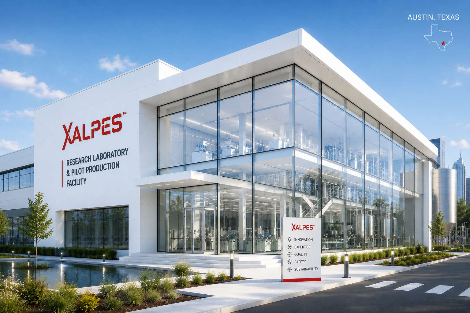 XALPES Research Laboratory & Pilot Production Facility - Austin, Texas